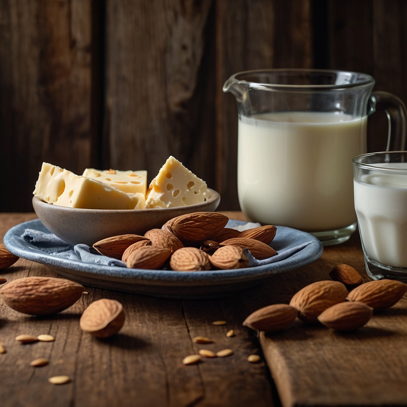 아몬드와-유제품과의-조합