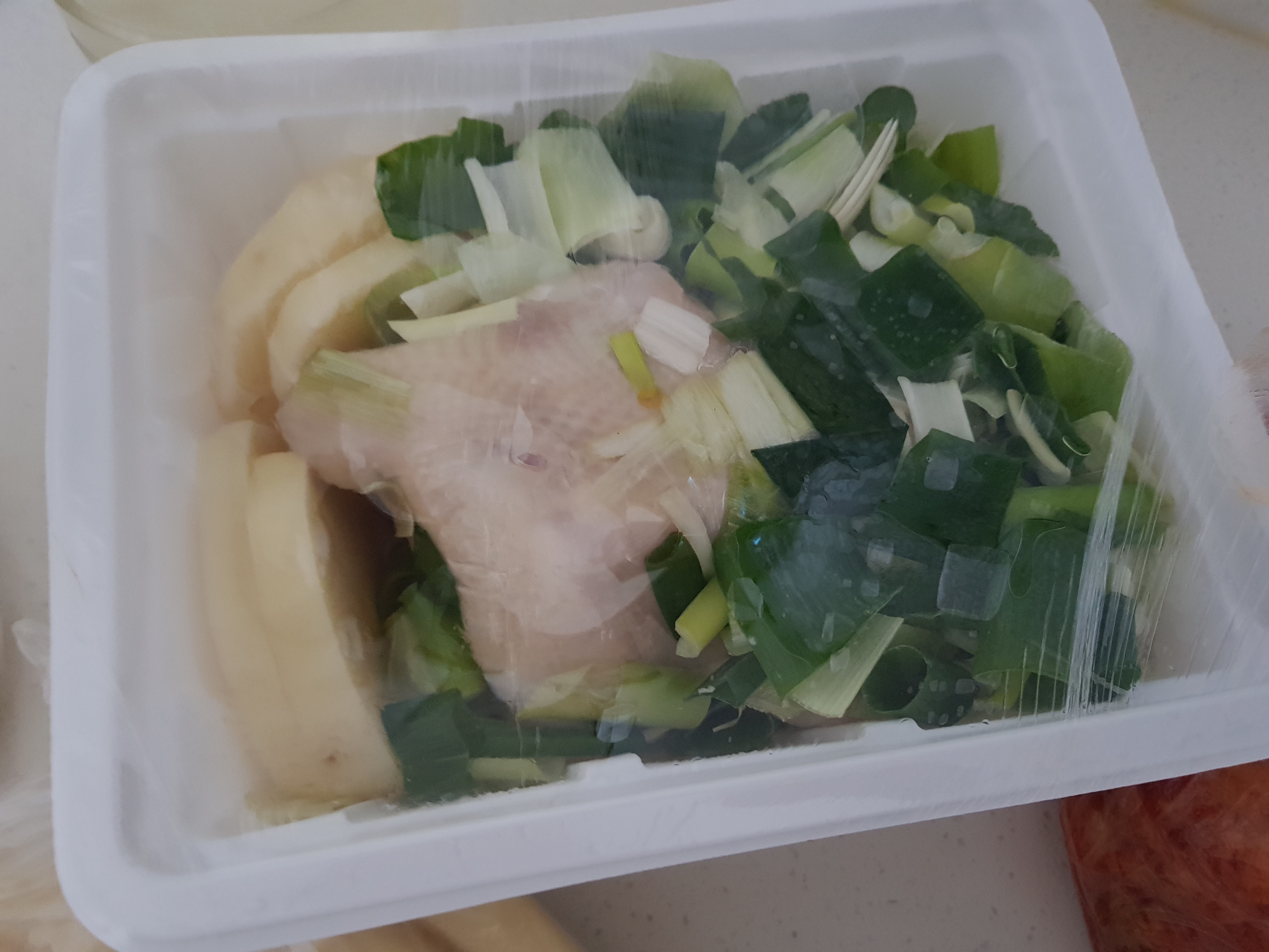 진옥화 닭한마리 포장 구성 1