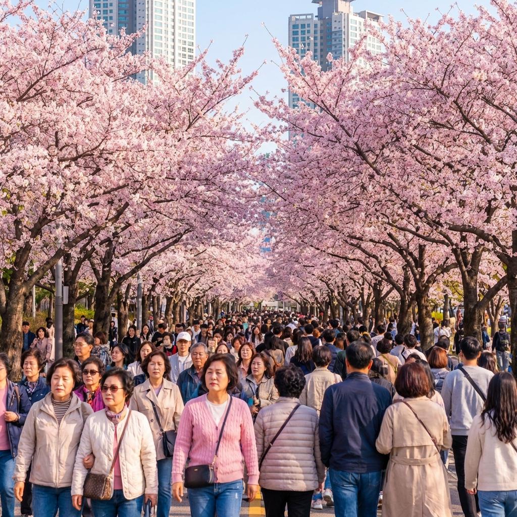 여의도 벚꽃 축제 주차 꿀팁 및 솔직 후기