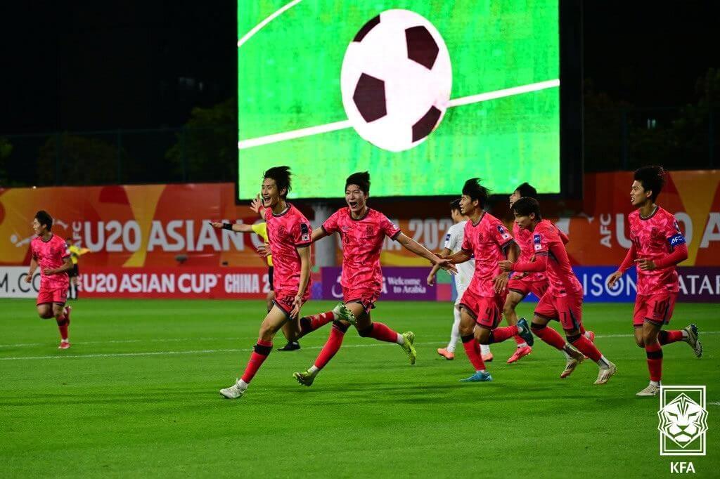 U-20 아시안컵8강 중계 실시간 선발 라인업 일정