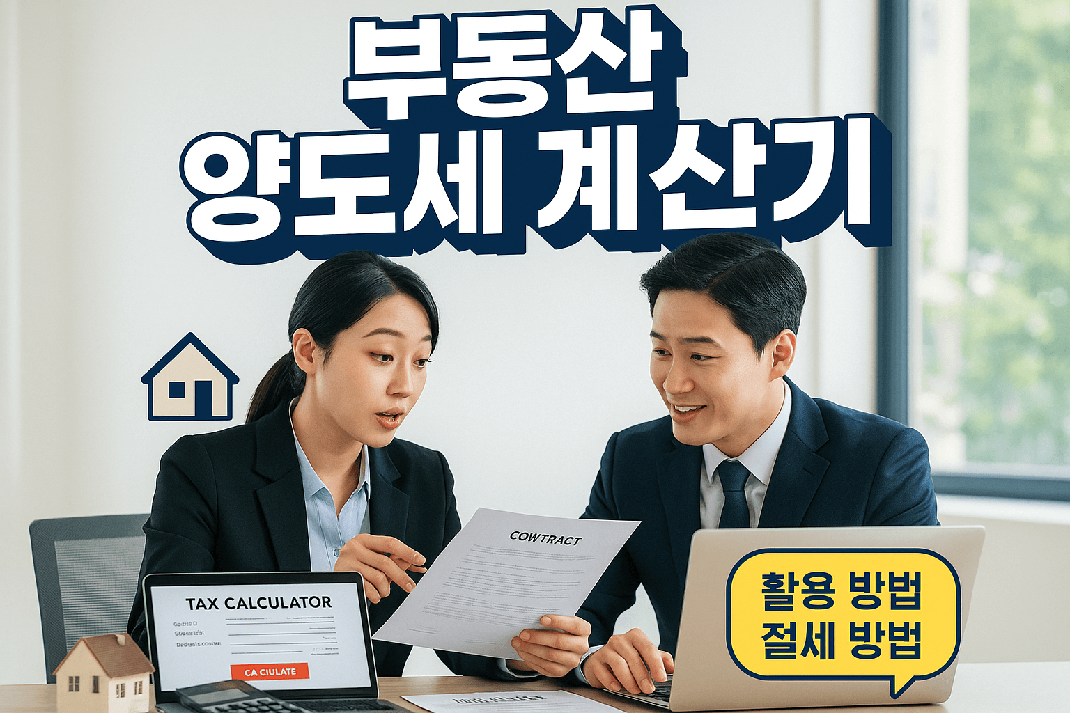 부동산 양도세 계산기 활용 방법 절세 방법