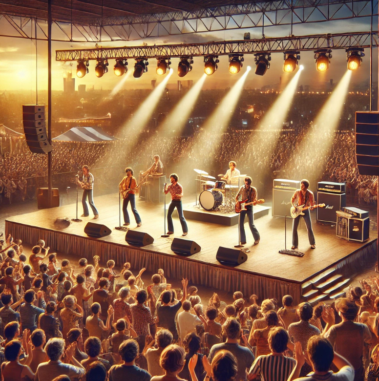 40대가 추억 할 수 있는 밴드 공연장의 모습