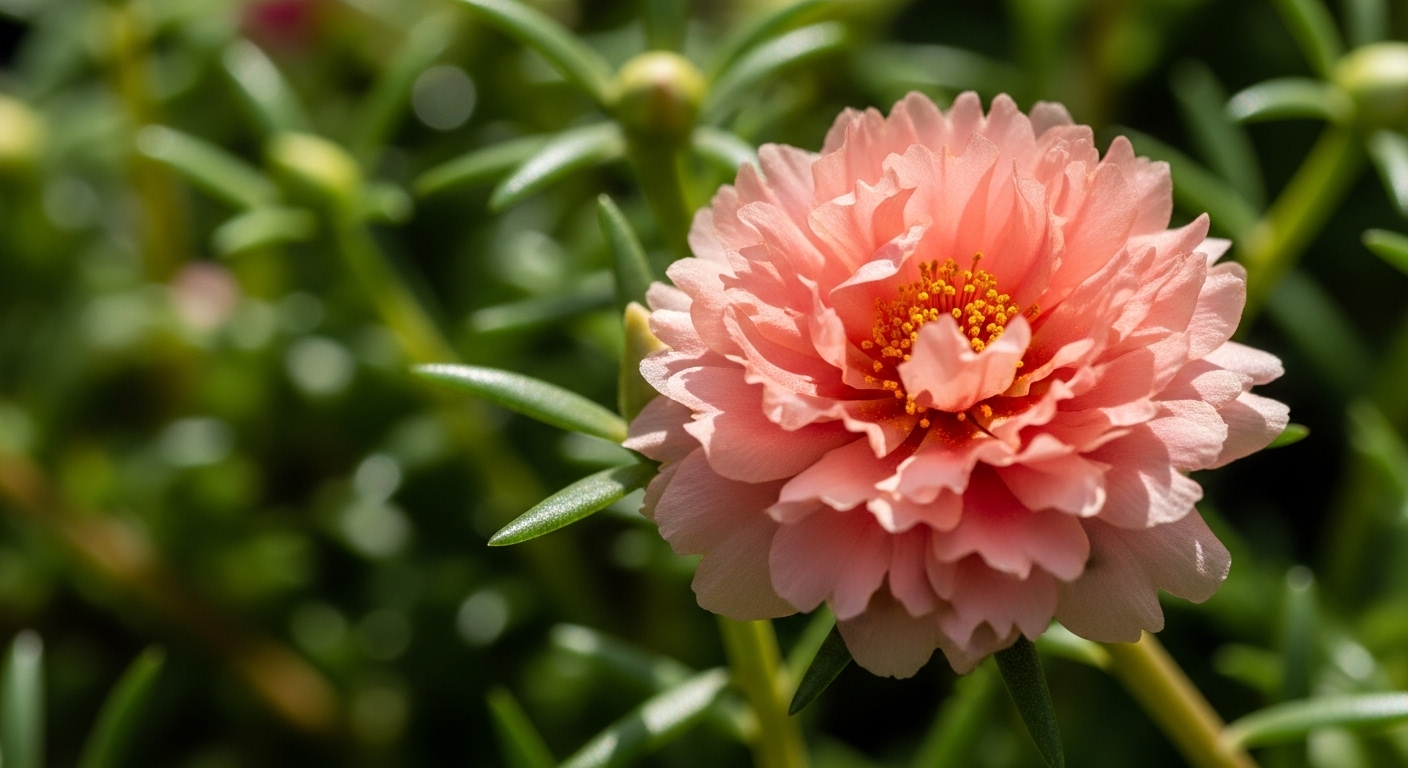 7월 18일 탄생화, 채송화(이끼 장미) - 작지만 하루를 가득 채우는 진심