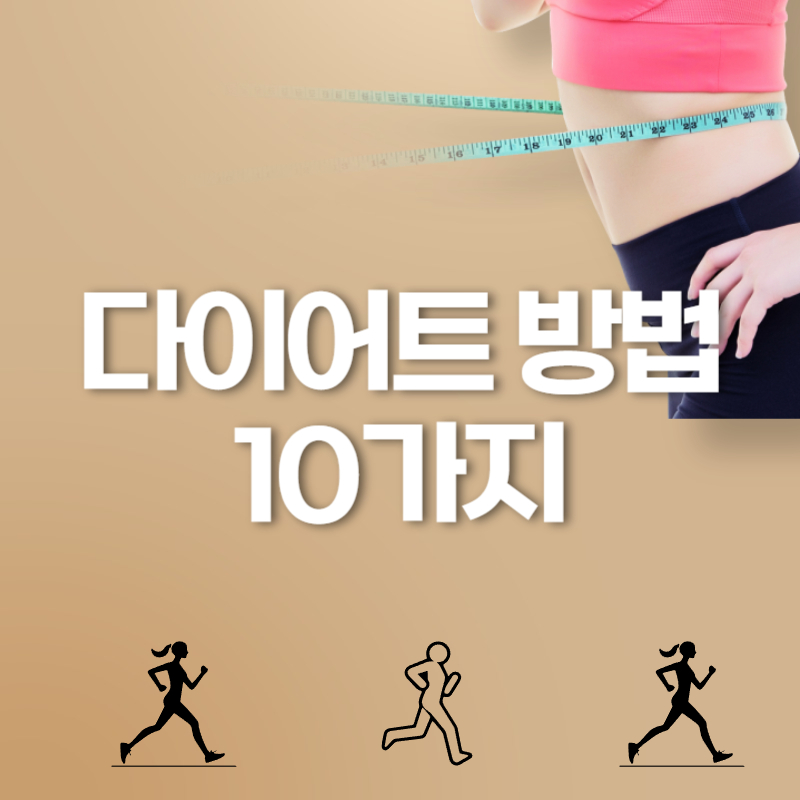 효과적인 다이어트 방법 10가지 추천
