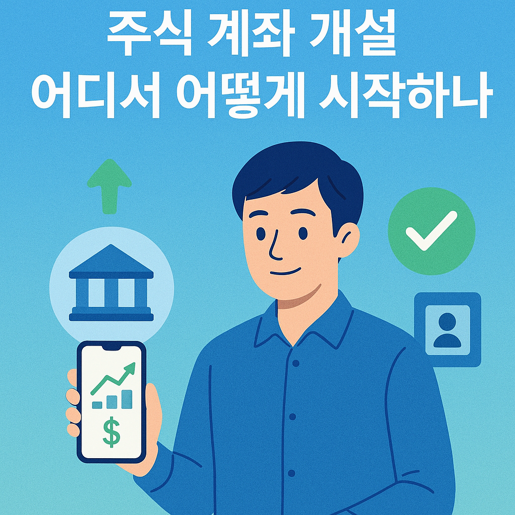 주식 계좌 개설, 어디서 어떻게 시작해야 하나요?