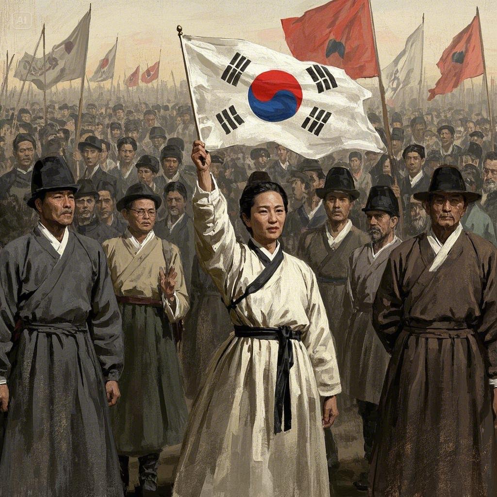 삼일운동 모습