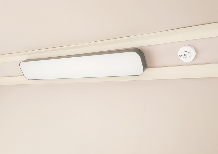 LED등과 옆 co2감지 센서