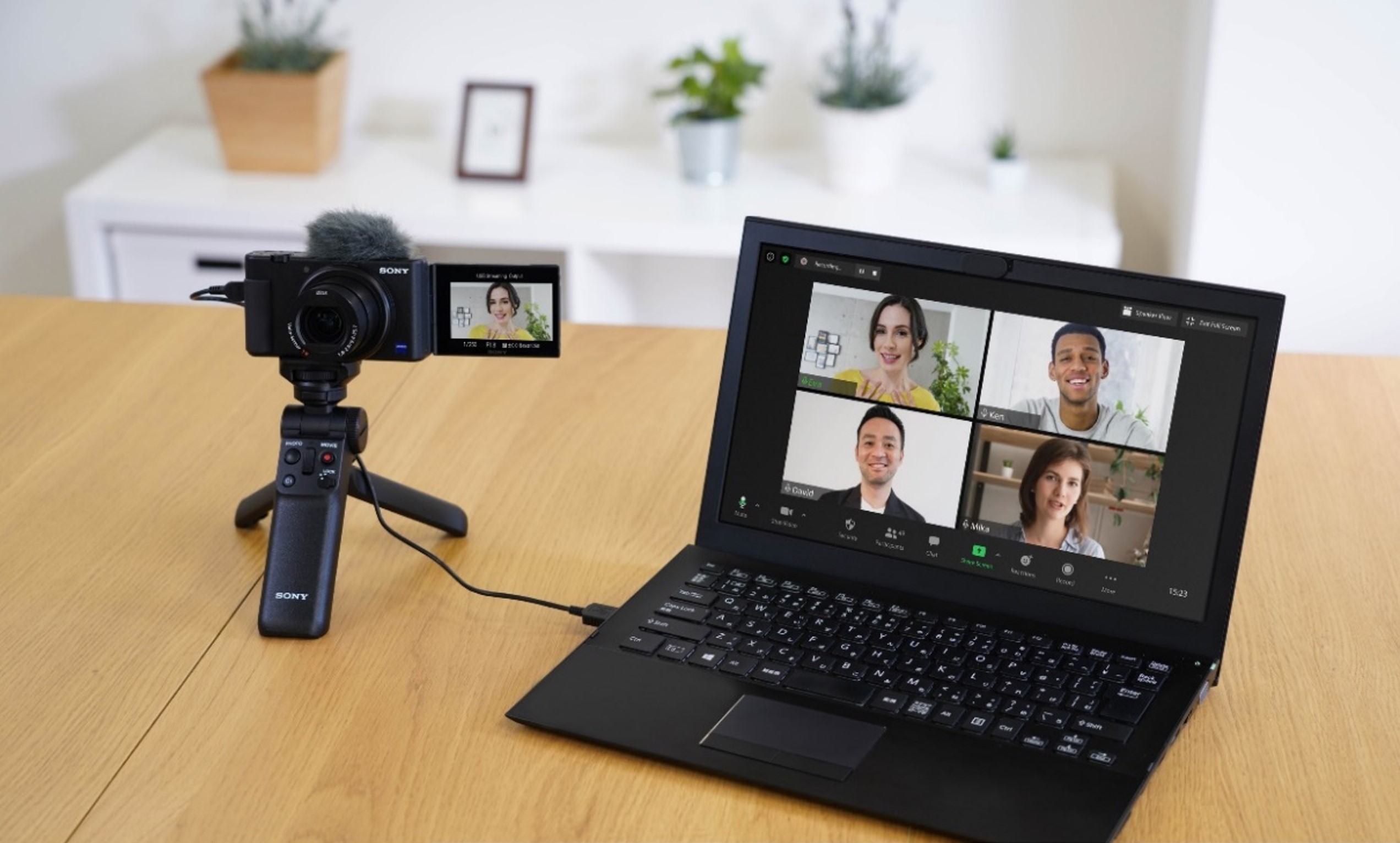 소니 카메라 ZV-1를 통한 랜선 소통