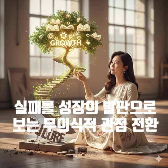 패배감 씻어내기: 실패를 성장의 발판으로 보는 무의식적 관점 전환