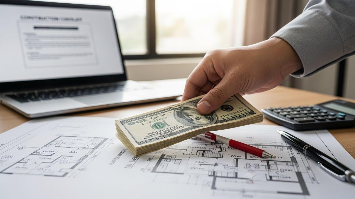 인테리어 공사 계약금