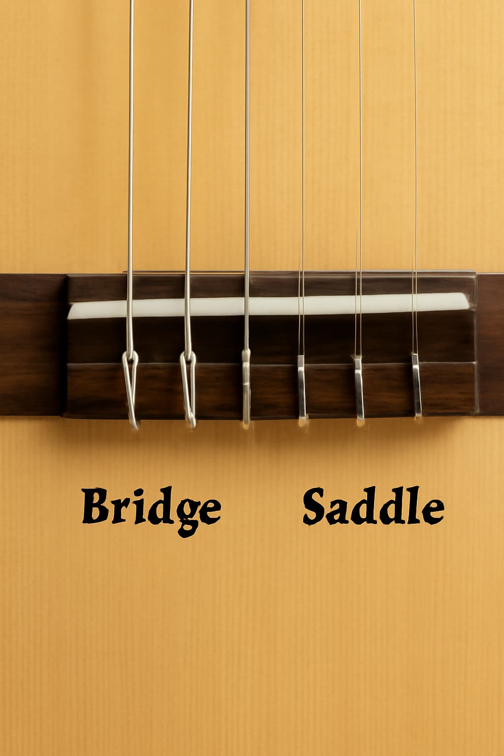 클래식 기타 브릿지 & 새들