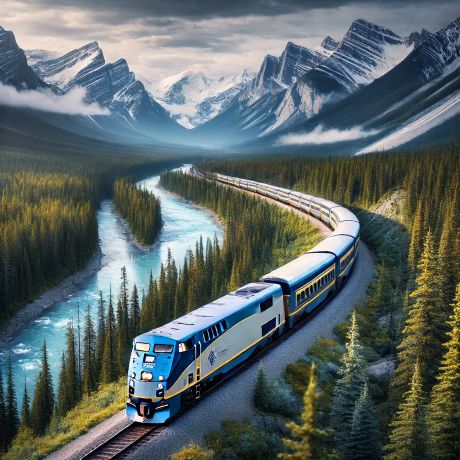 캐나다, 록키마운티니어 관광열차