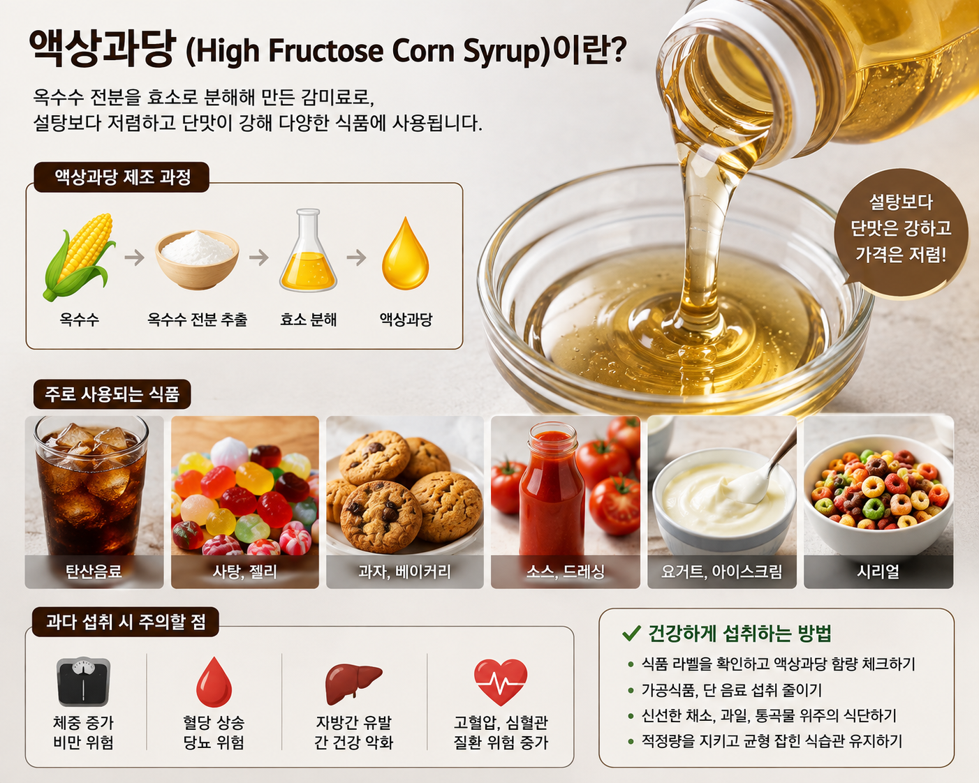 액상과당 다이어트