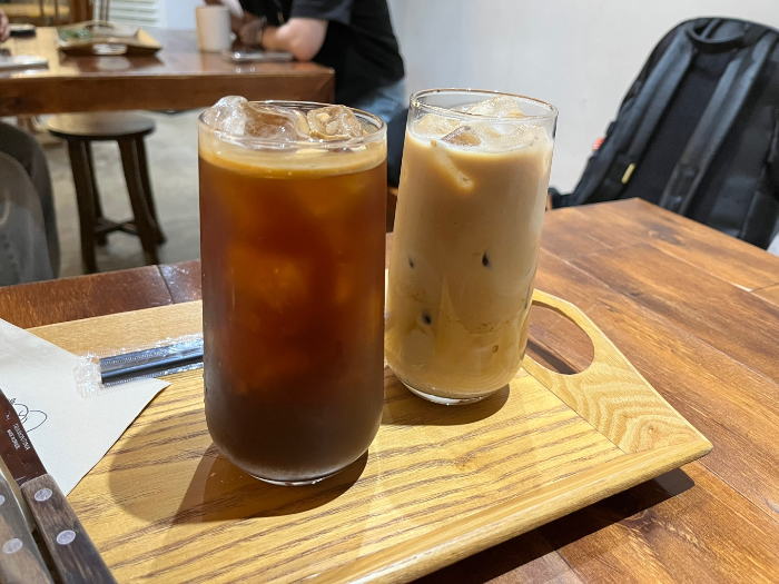 주문한 음료 모습