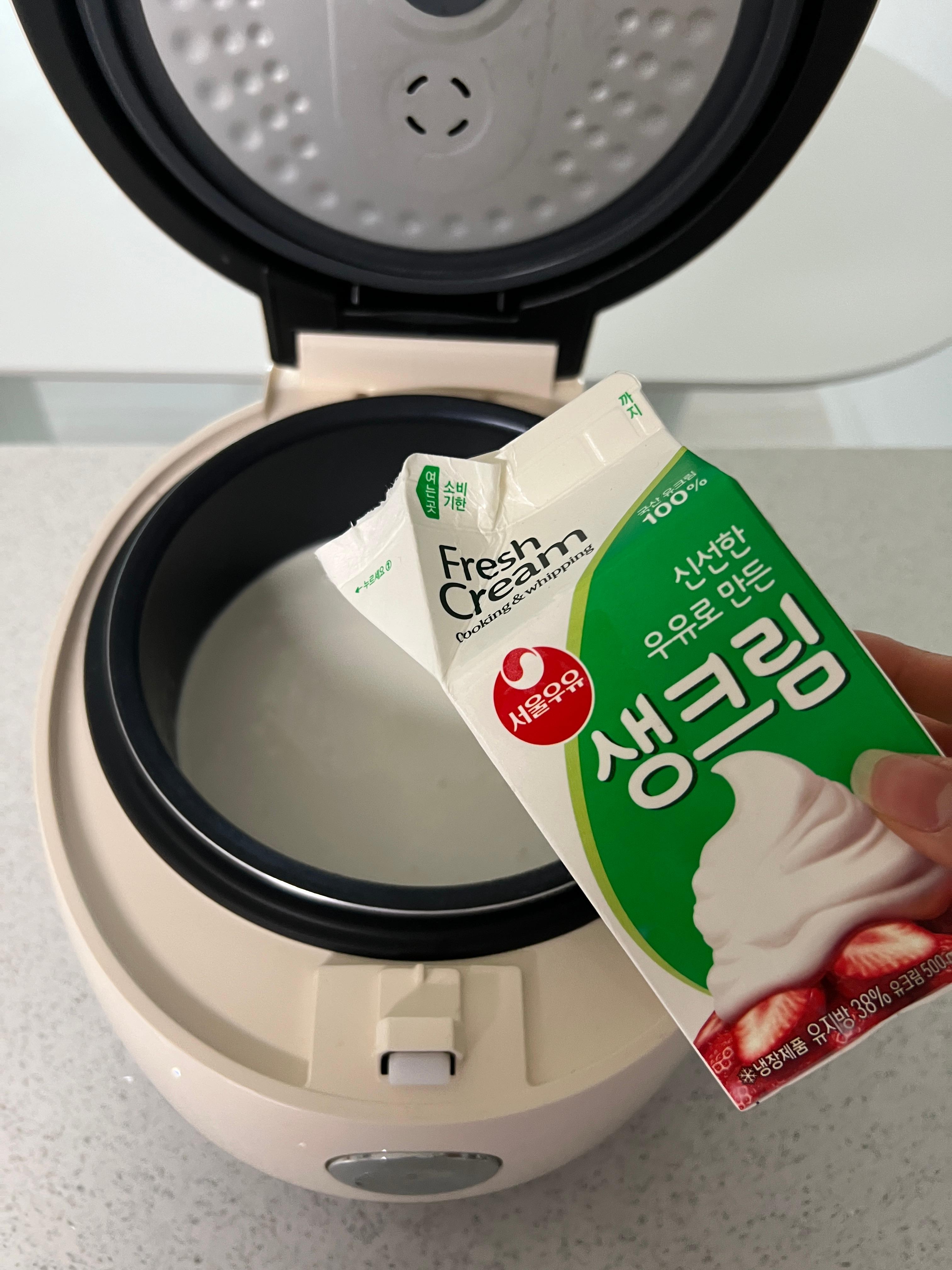 카이막 만들기 재료 생크림 500ml