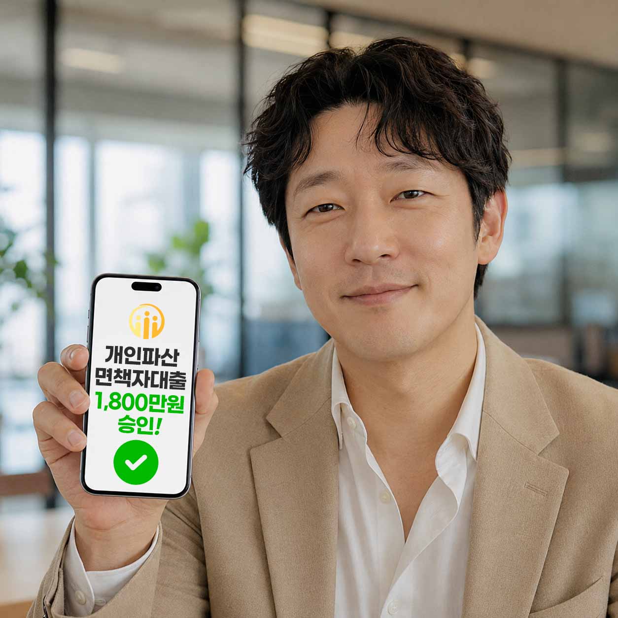 파산면책자 법인사업자 1,800만 원 2사 분산 당일 승인 사례