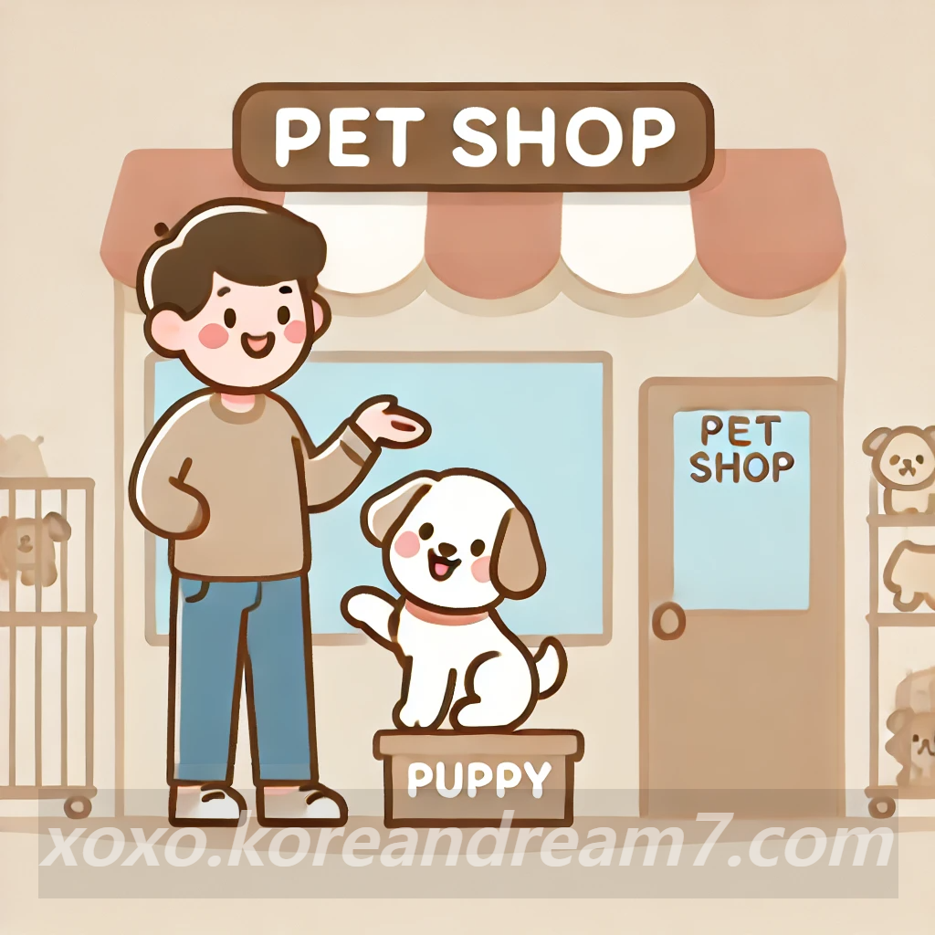 강아지 사는 꿈