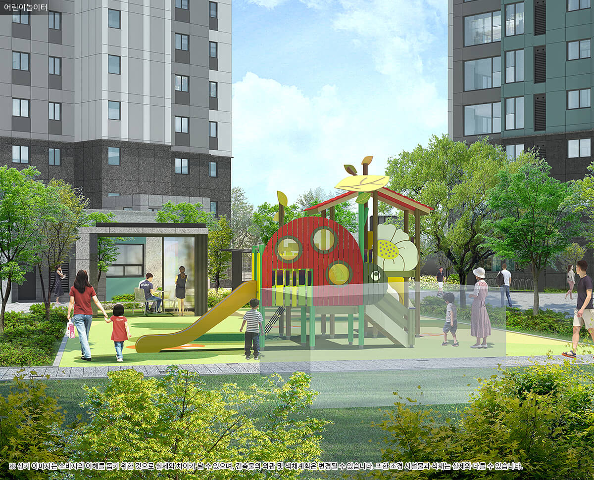 서울대벤처타운 푸르지오 놀이터 이미지