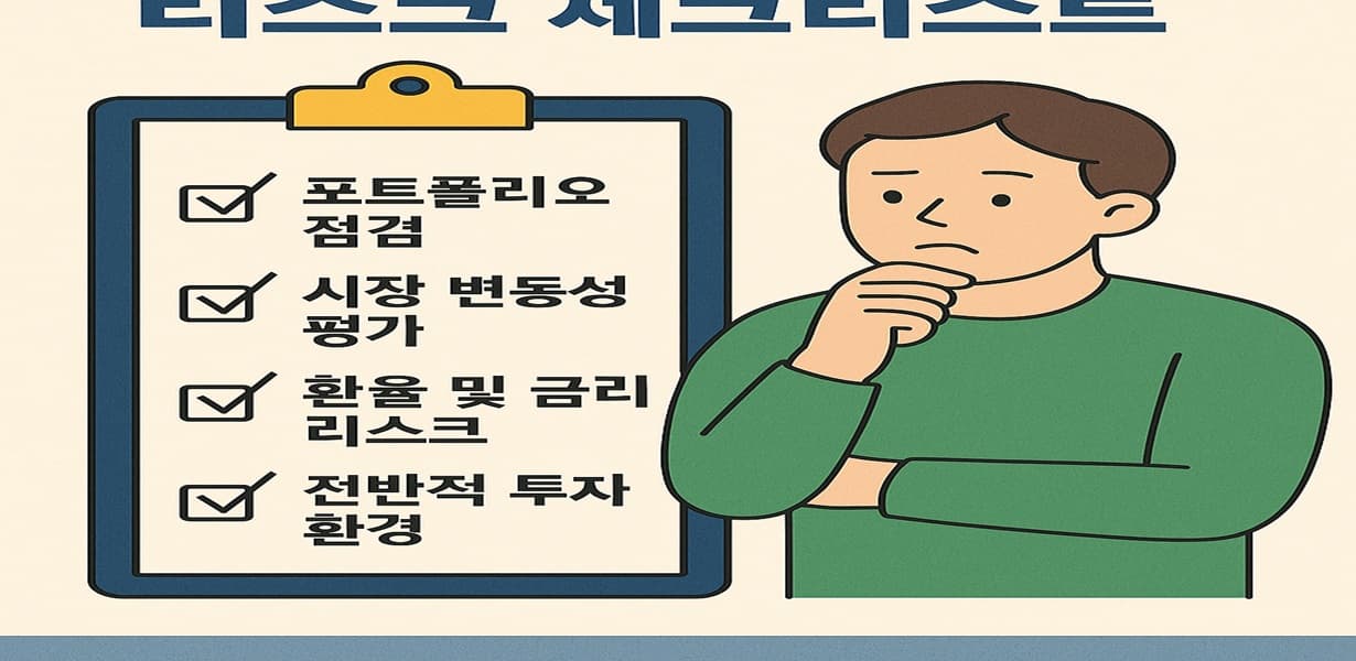 ETF 투자 전 점검해야 할 리스크 체크리스트 인포그래픽