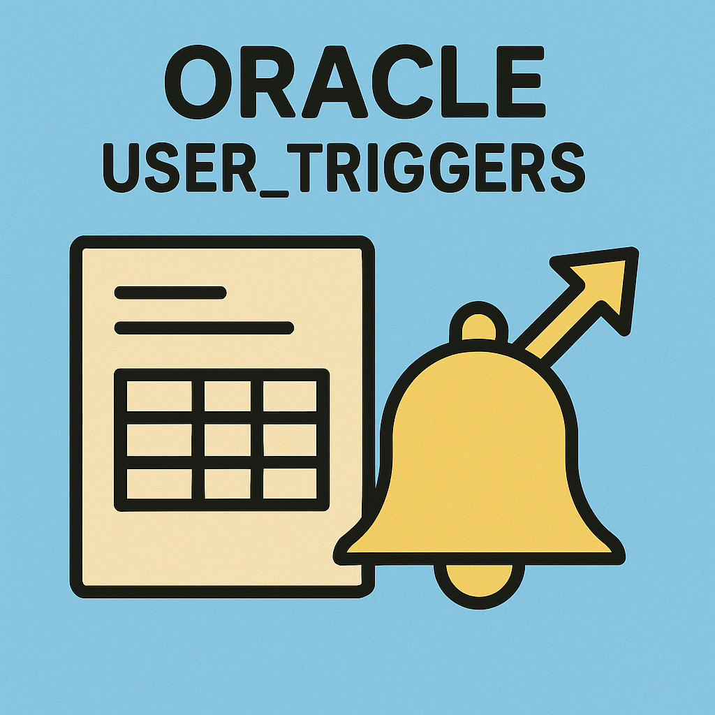 USER_TRIGGERS : 오라클 트리거의 핵심 구조와 실전 활용