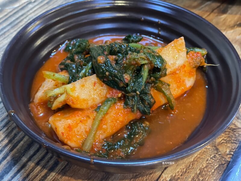 인천 동춘동 한식 맛집 자연으로 - 자연정식 총각김치