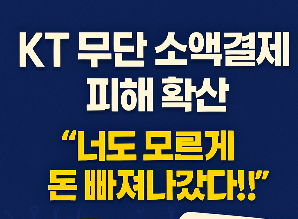 KT무단소액결제 피해 확산