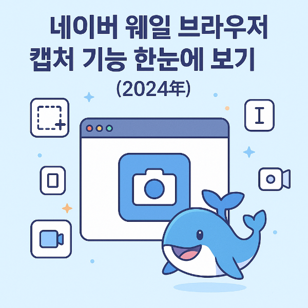 네이버 웨일 캡쳐 썸네일 이미지입니다.