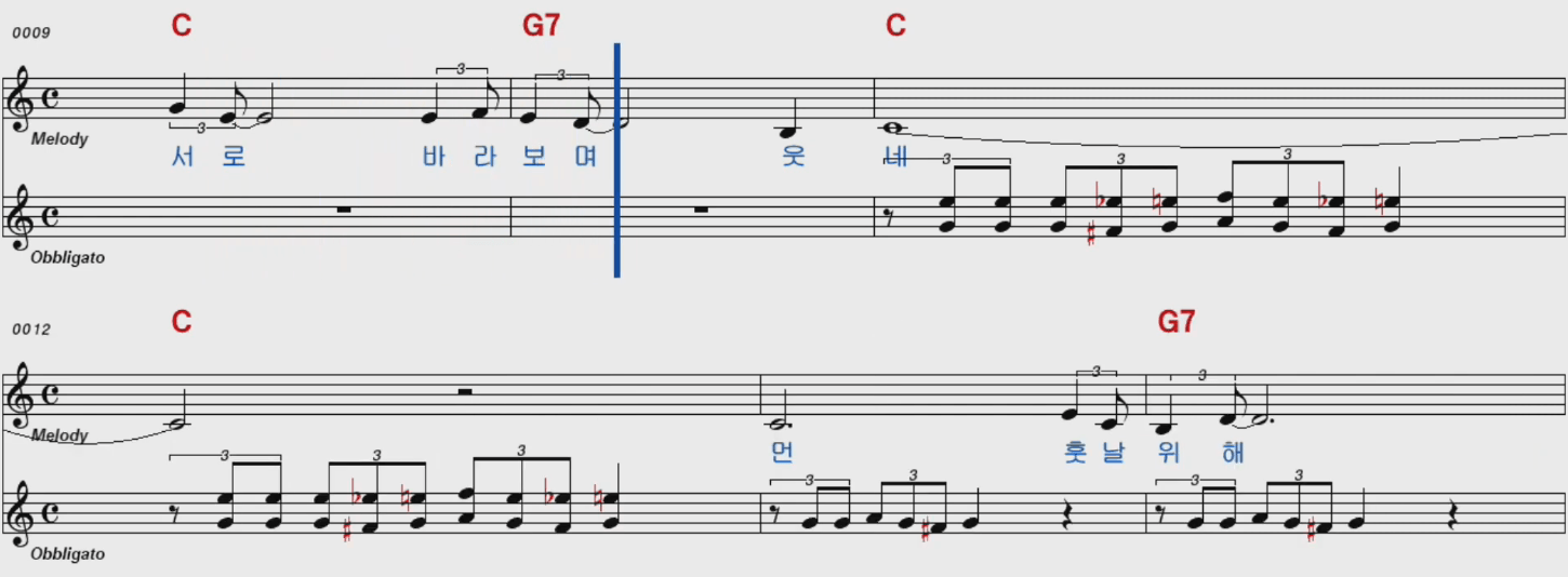 양희은 한 사람 악보 노래방