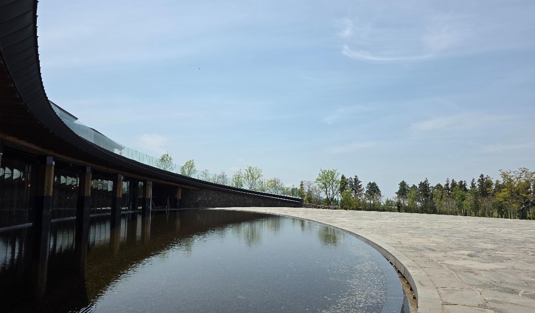 제주당베이커리 야외연못