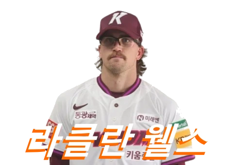 라클란 웰스 프로필 연봉 구속 일정 수상 아시아쿼터 제도 키움 (동생 알렉산더 웰스)