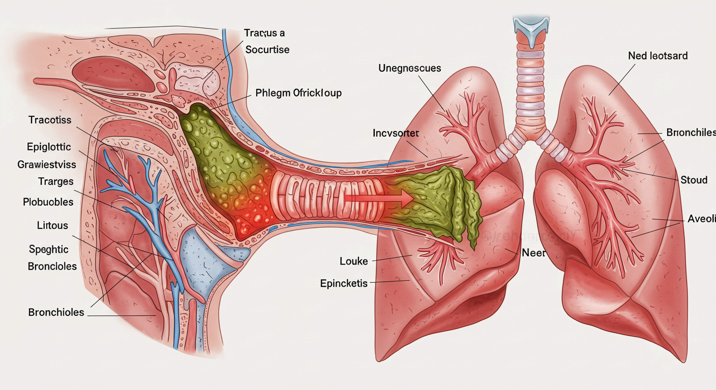 가래 원인, 호흡기 질환 신호일 수도