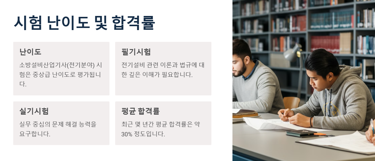 소방설비산업기사(전기분야) 시험난이도