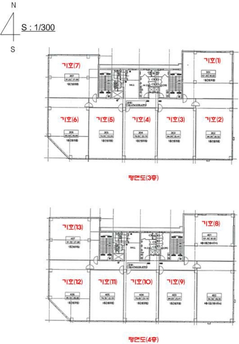 전주지방법원2022타경5340 건물개황도