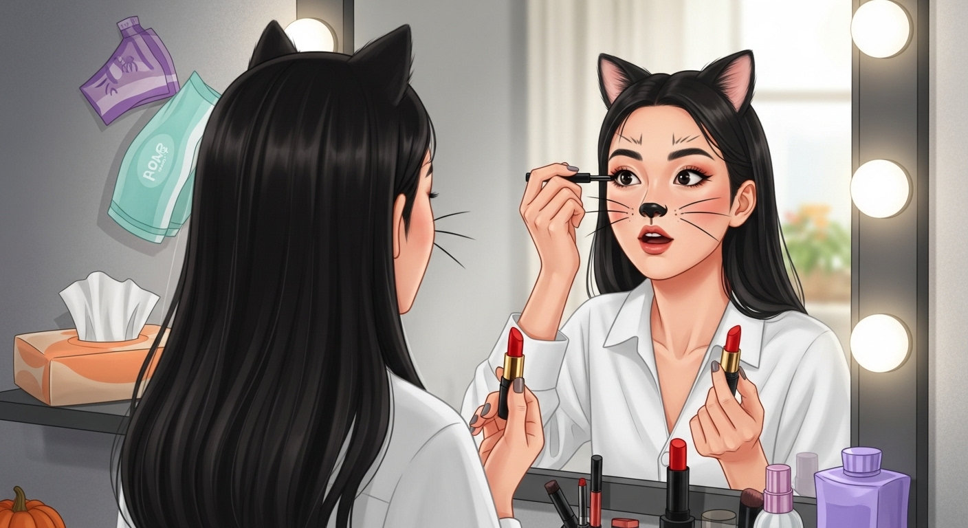 퇴근 후 30분, 초간단 핼러윈 분장 & 코스튬 BEST 5 아이디어