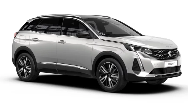 푸조 3008 차량 모습
