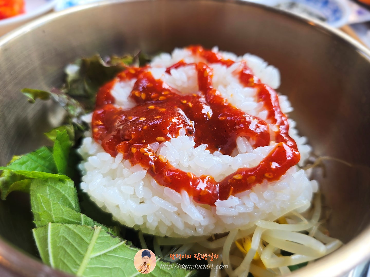 두루치기 정식(된장찌개 + 야채비빔밥)