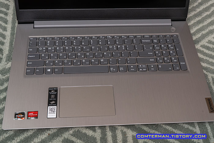 레노버 17ARE05 키보드 터치패드