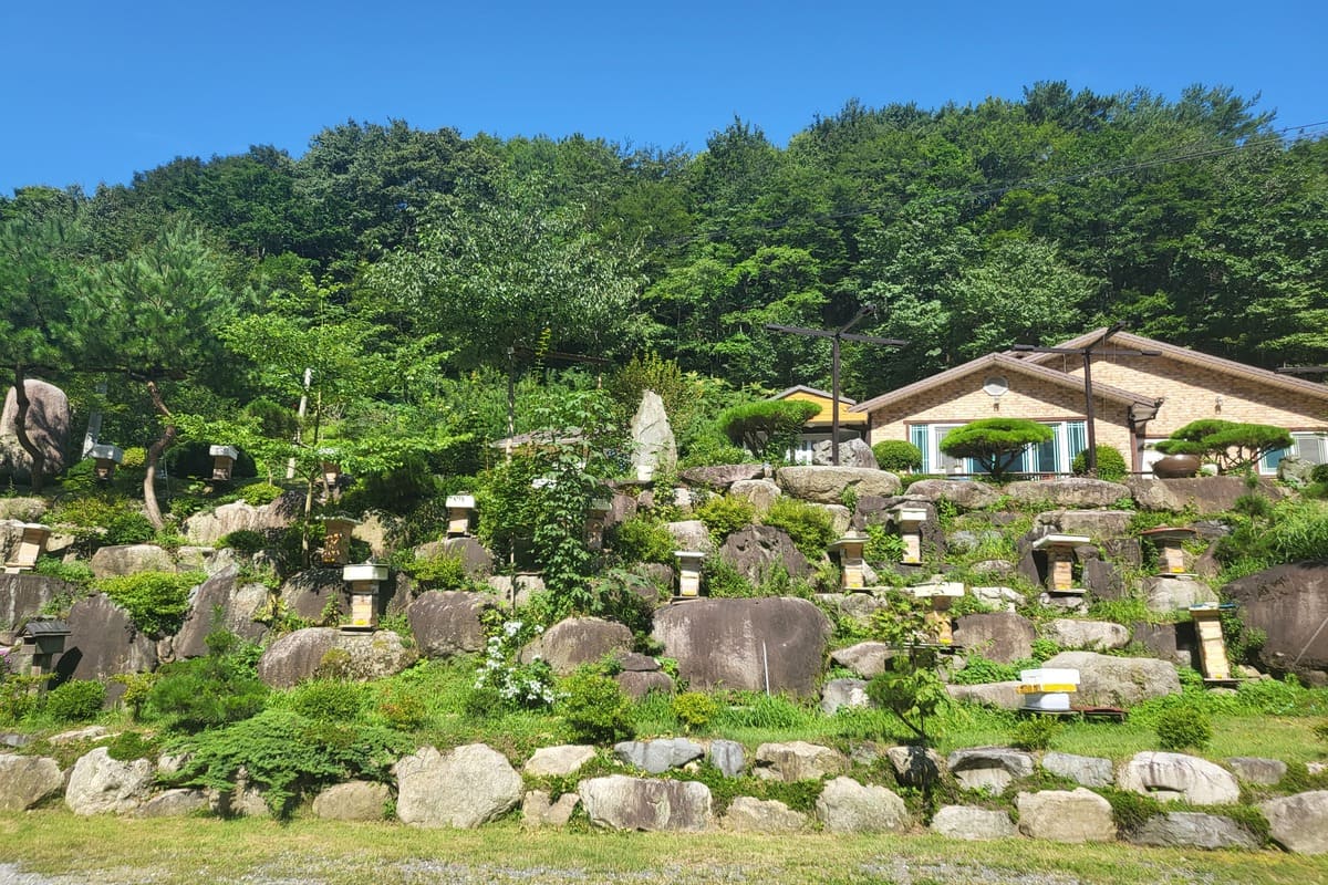 하늘아래첫집-펜션전경