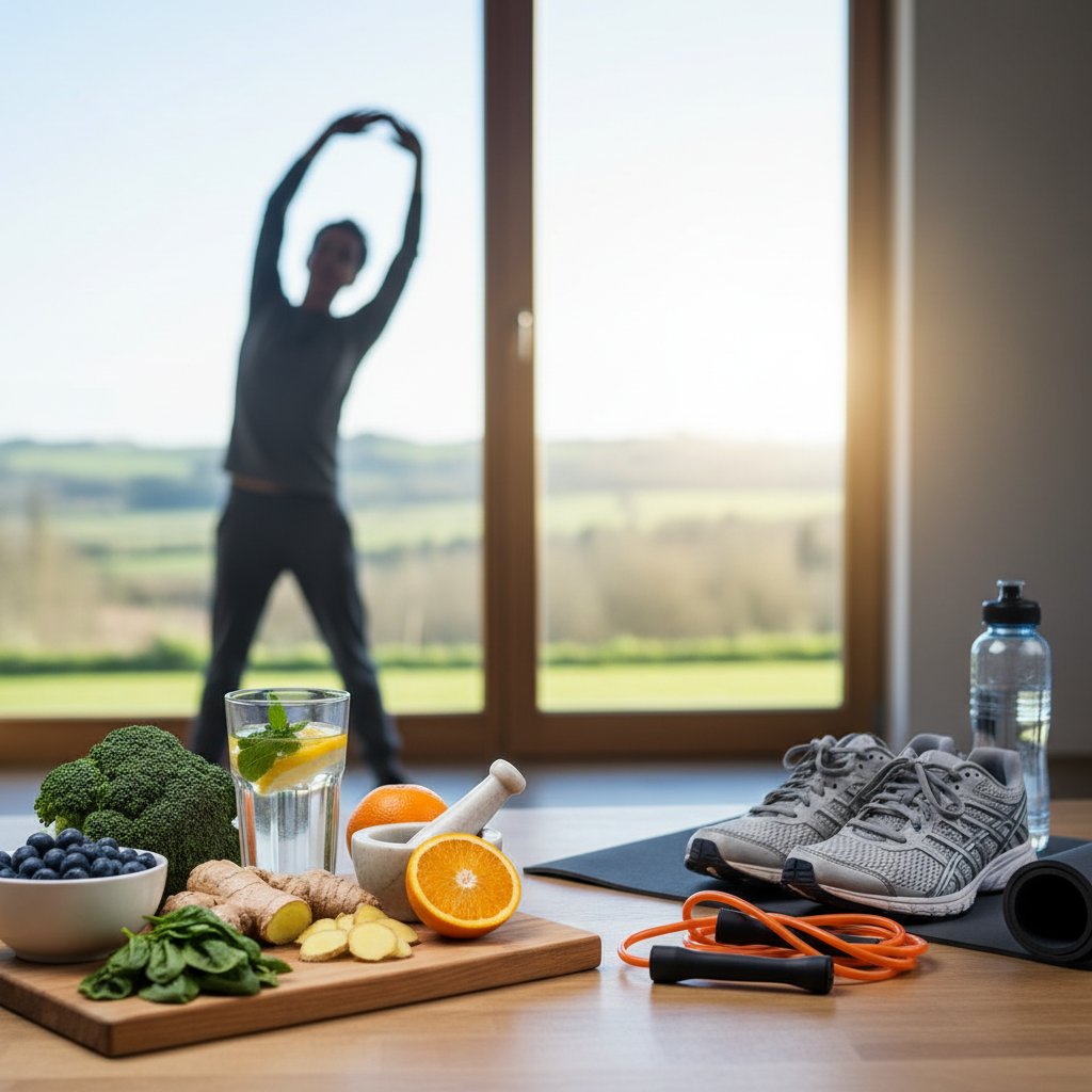 폐렴 예방의 지름길 폐 건강을 위한 음식과 운동