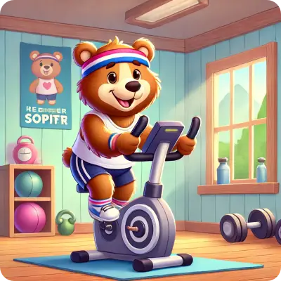 자전거 타는 모습