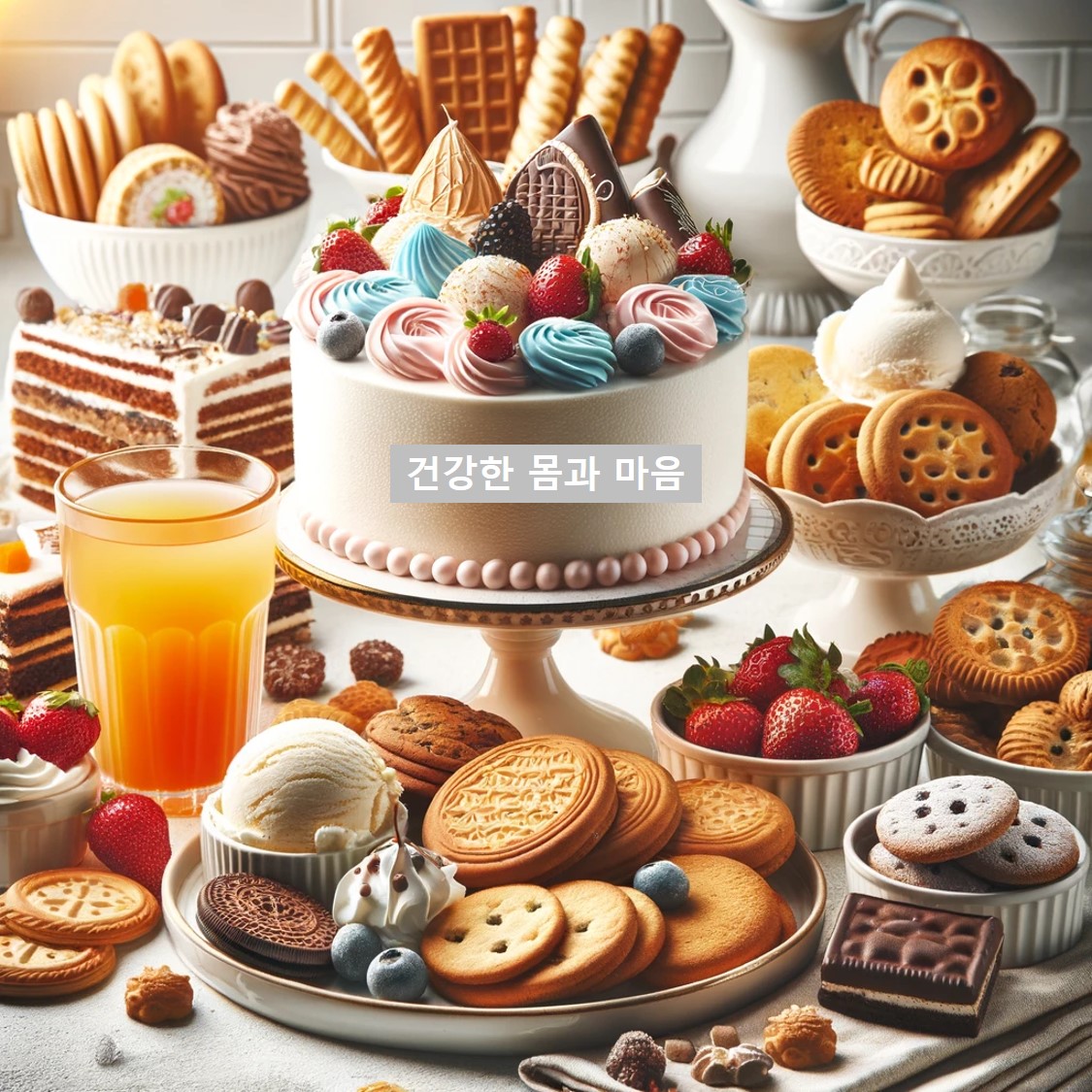 당뇨병 환자가 피해야 할 디저트(케이크&amp;#44; 쿠키 등)