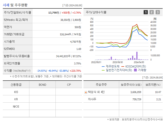 제주반도체_기업개요