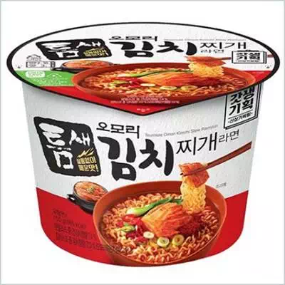 오모리김치컵라면