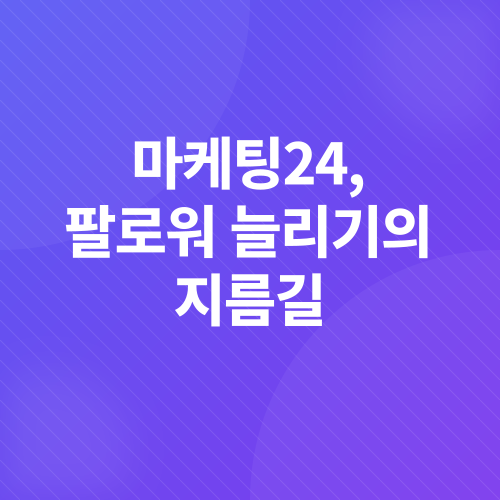 인스타그램 팔로워 늘리기_3