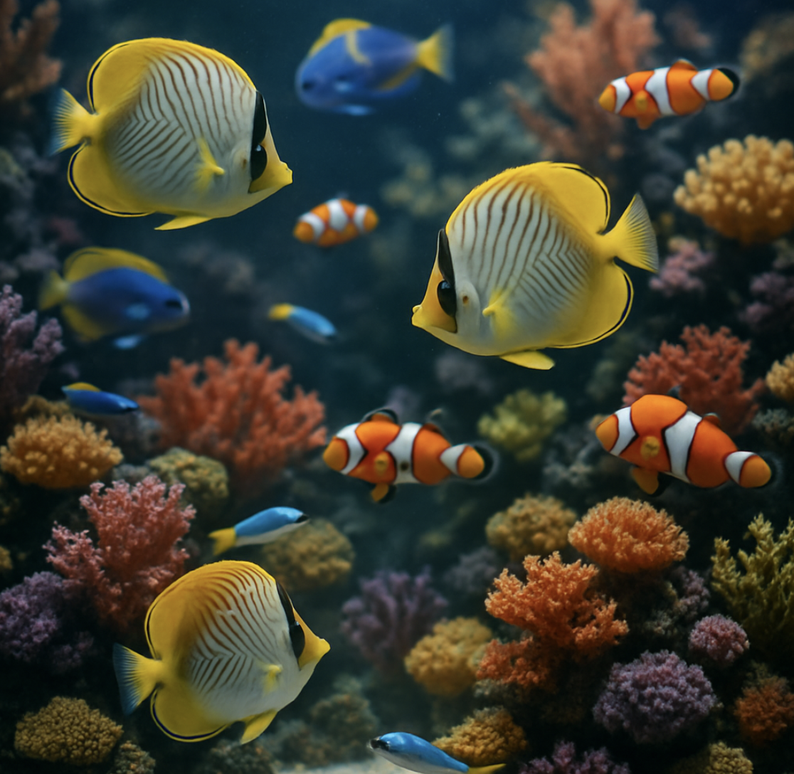 평화로운 어항을 위한 친구 고르기