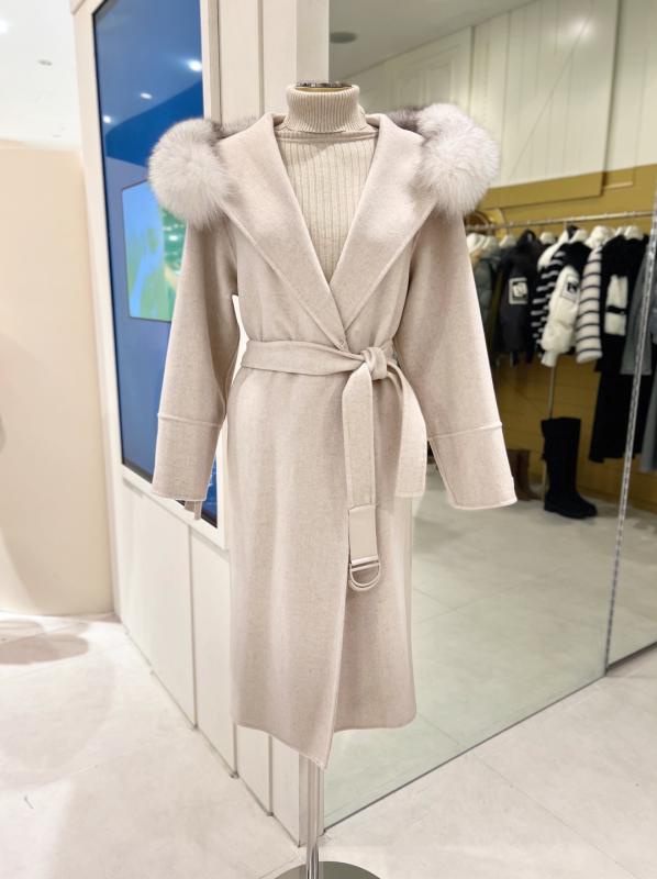 에고이스트 사가퍼 숄카라 핸드메이드 벨티드 코트 EN4TC007 LE1214424548