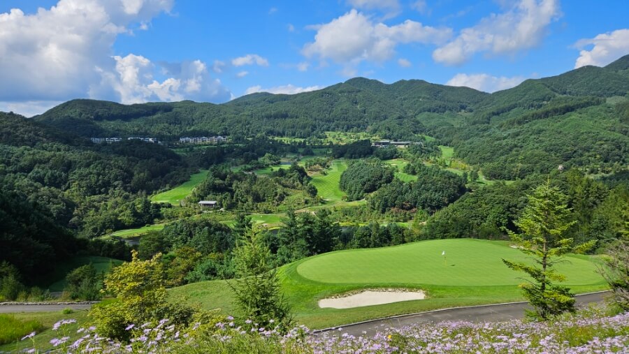 골프장 경험담 홍천 세이지우드cc 사람이 가장 쾌적함을 느끼는 해발 765m에서 경험하는 자연, 골프, 쉼