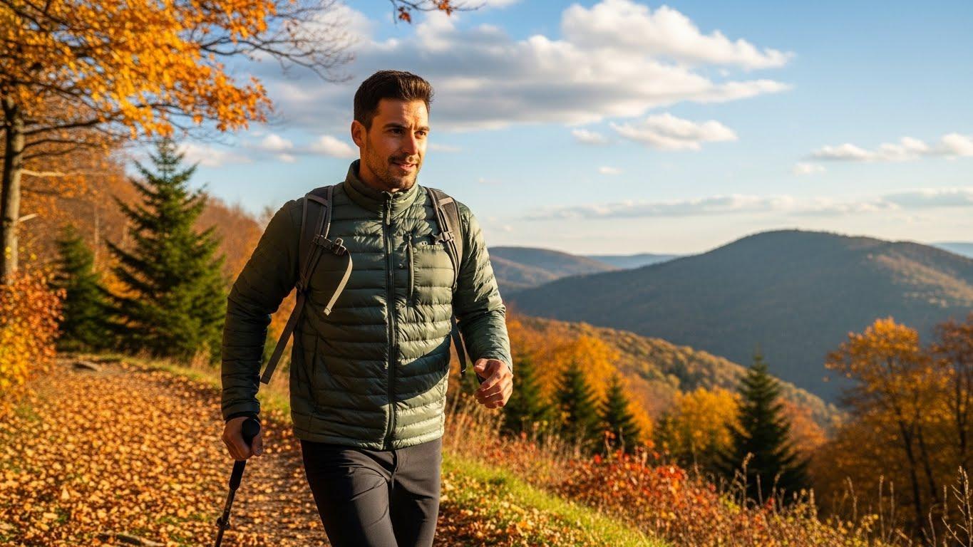 아이더 경량패딩 남성