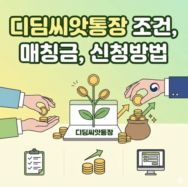 디딤씨앗통장 조건
