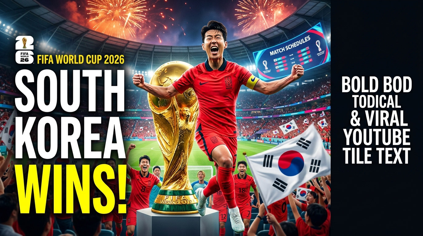 2026 FIFA 북중미 월드컵 개막! 대한민국 경기 일정과 개최국 총정리